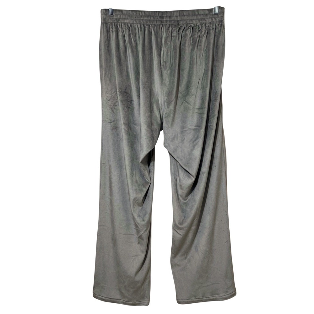 SKIMS Velour Track Pants Smoke Large - Picture 3 of 12